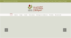 Desktop Screenshot of cabanonfortin.com